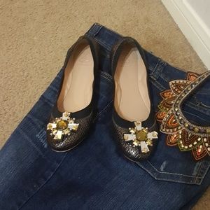 Tory burch flat shoes